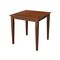International Concepts 30 in. x 30 in. Dining Table with 4 San Remo SplatBack Chairs - 5 Piece Dining Set K581-3030-C10-4 - alternate 2